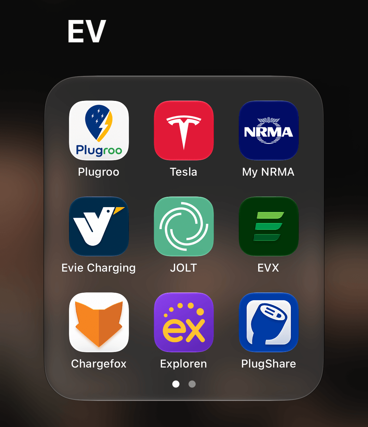 EV charging apps in Australia