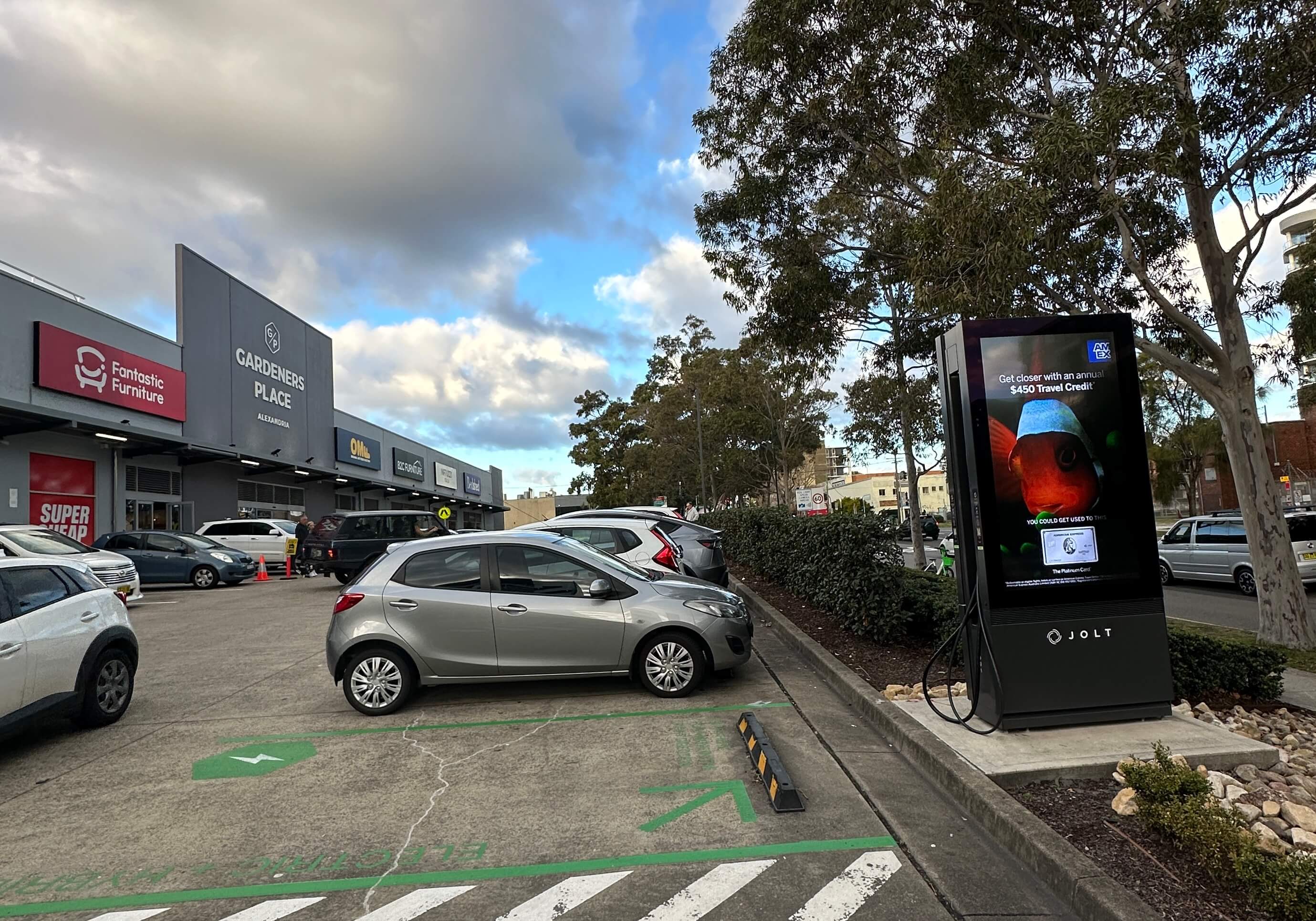 Free public EV charging station in Australia
